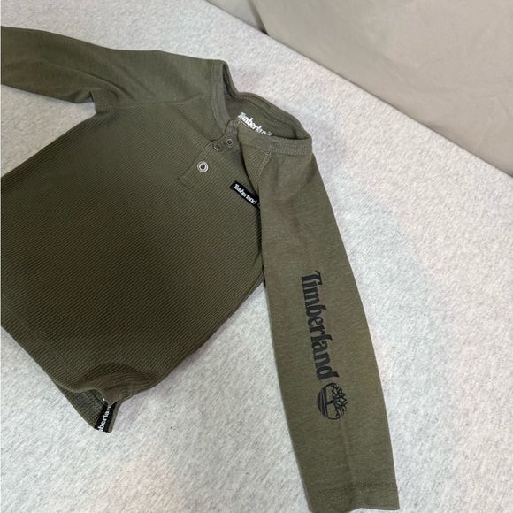 Timberland Boys Waffle Knit Long Sleeve Top 🧒🌲 - Picture 5 of 6